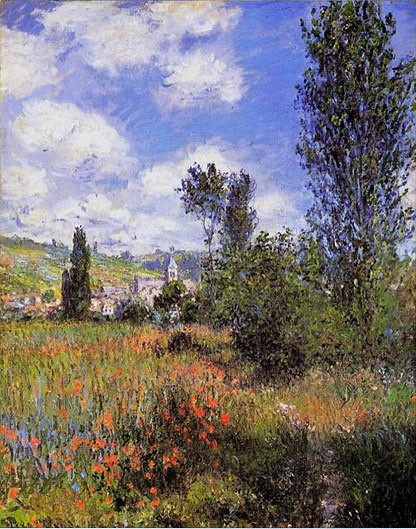 Path in the Ile Saint-Martin, Vetheuil by Claude Monet