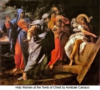 Holy Women at the Tomb of Christ by Annibale Carracci