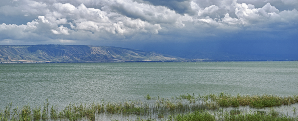 The Sea of Galilee, site of Jesus' work on Urantia