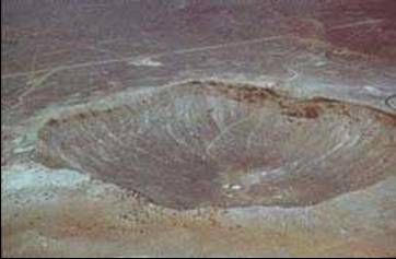 Астероидный кратер в Аризоне