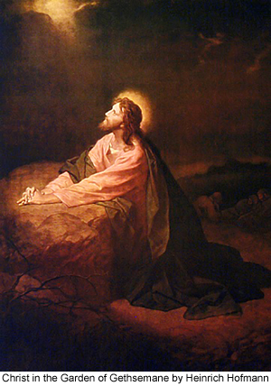 Christ in the Garden of Gethsemane by Heinrich Hoffman
