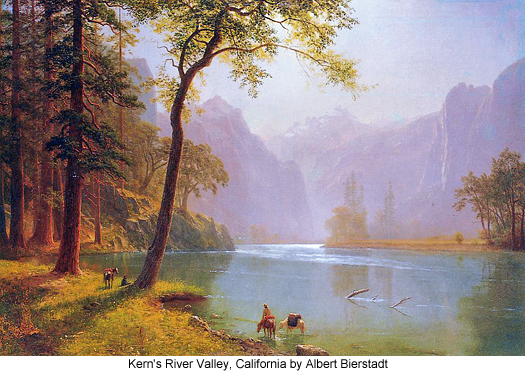 Kern's River Valley, California by Albert Bierstadt